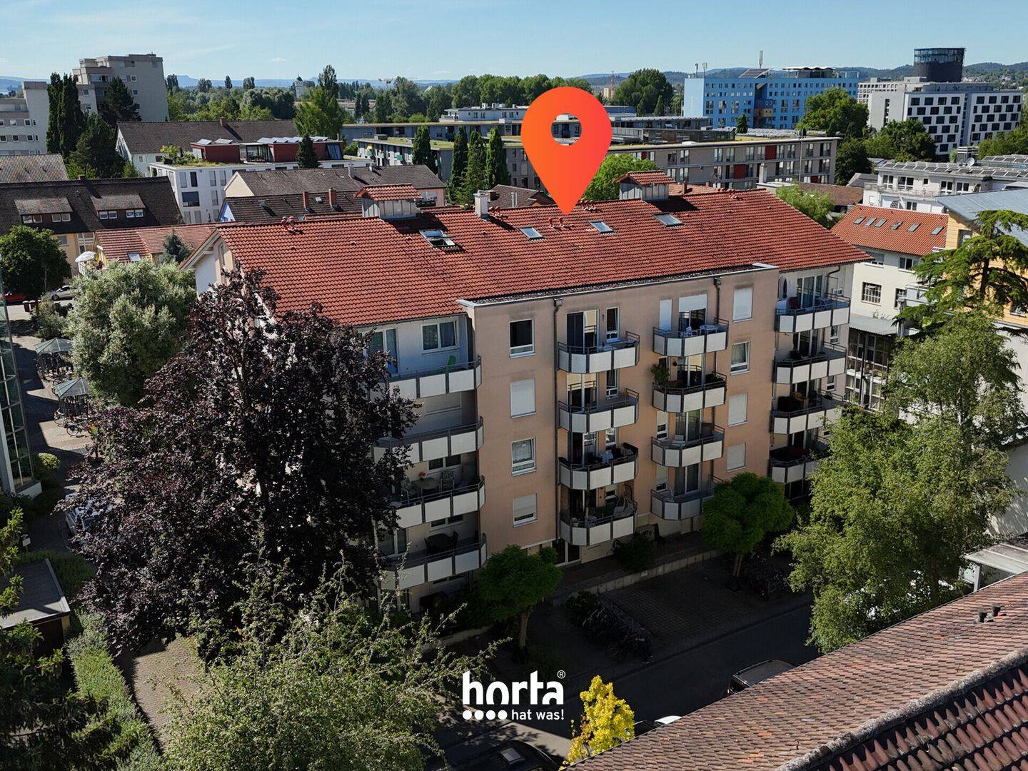 Bezugsfrei! 1-Zimmer-Wohnung mit Stellplatz in begehrter Lage Konstanz Paradies, 78462 Konstanz