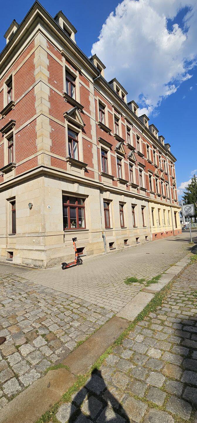 Historisches Juwel sucht Liebhaber: 3-Zi-Altbauwohnung mit Balkon & Fußbodenheizung, 1129 Dresden (Hellerberge Pieschen-Nord/Trachenberge Trachau)