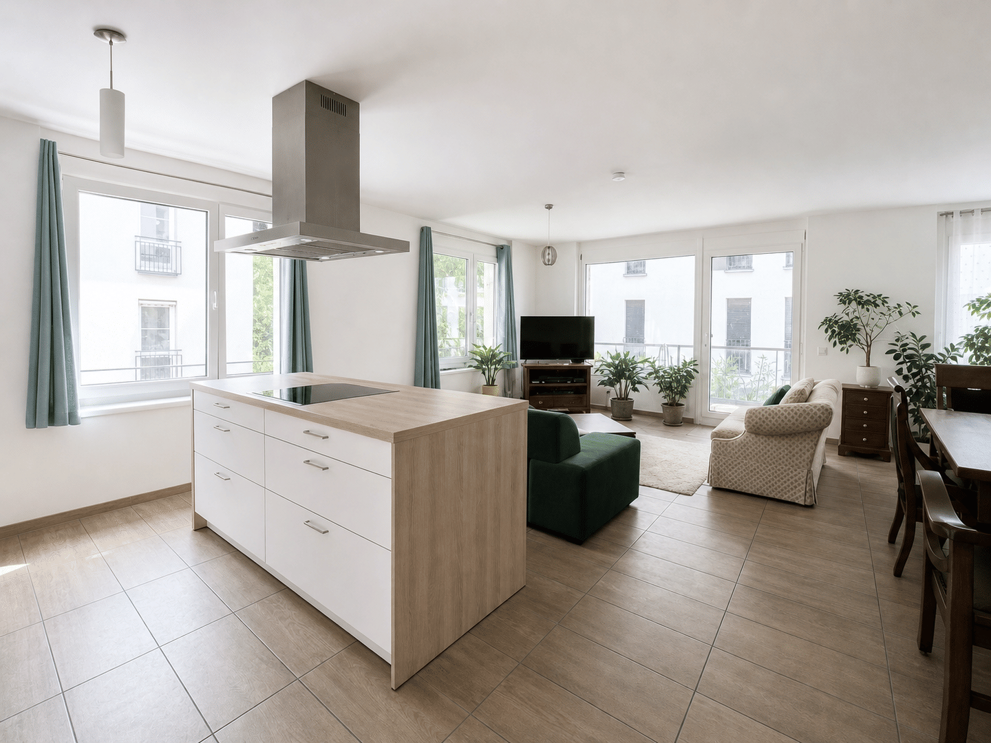 Moderne 3-Zimmer-Wohnung mit Balkon, EBK & Fußbodenheizung
