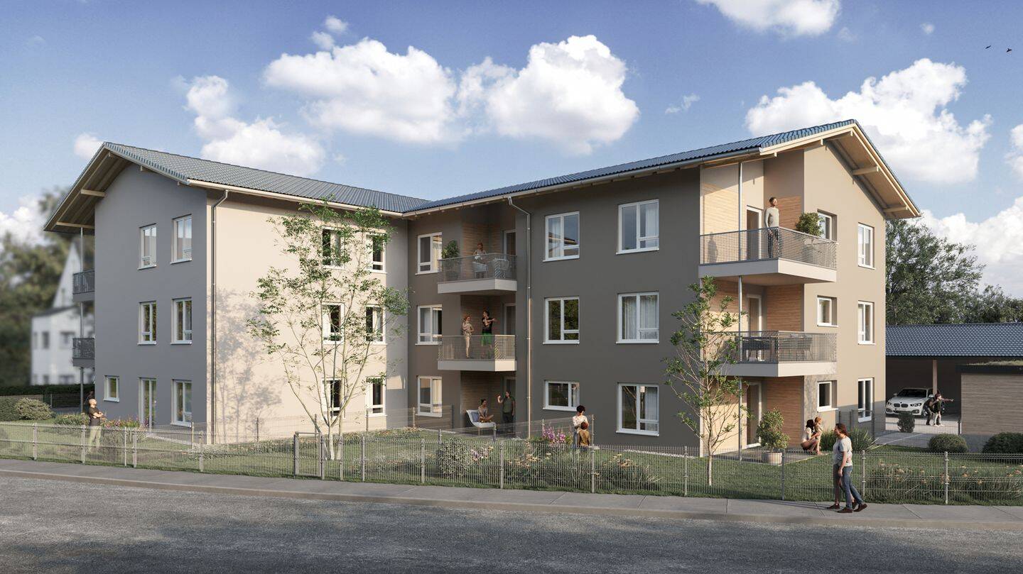 Stilvolles Wohnen mit Nachhaltigkeitskonzept – KfW-Effizienzhaus 40 – provisionsfrei, 83308 Trostberg