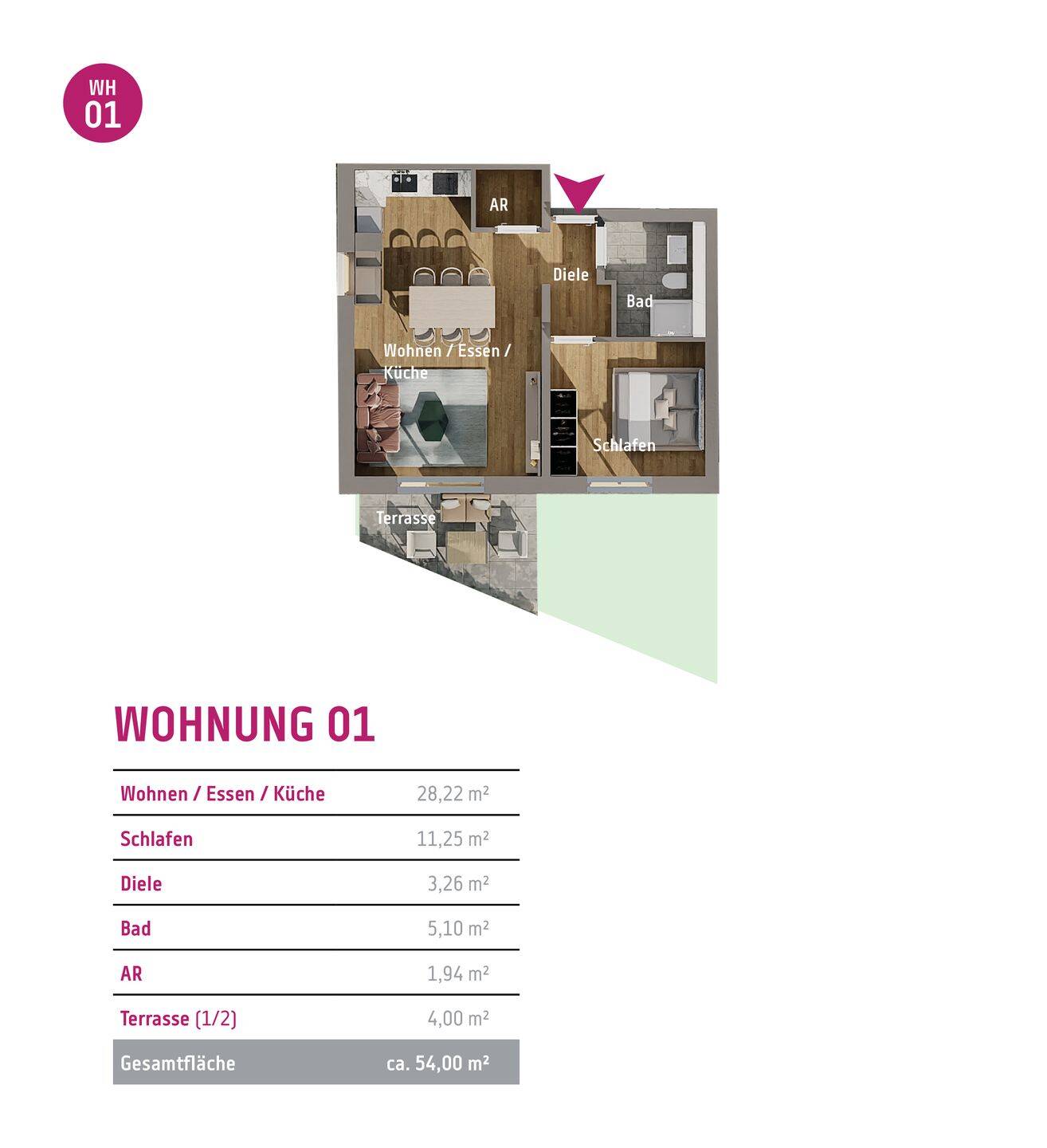 Moderne 2-Zimmer-Wohnung im Herzen von Erlangen, 91056 Erlangen