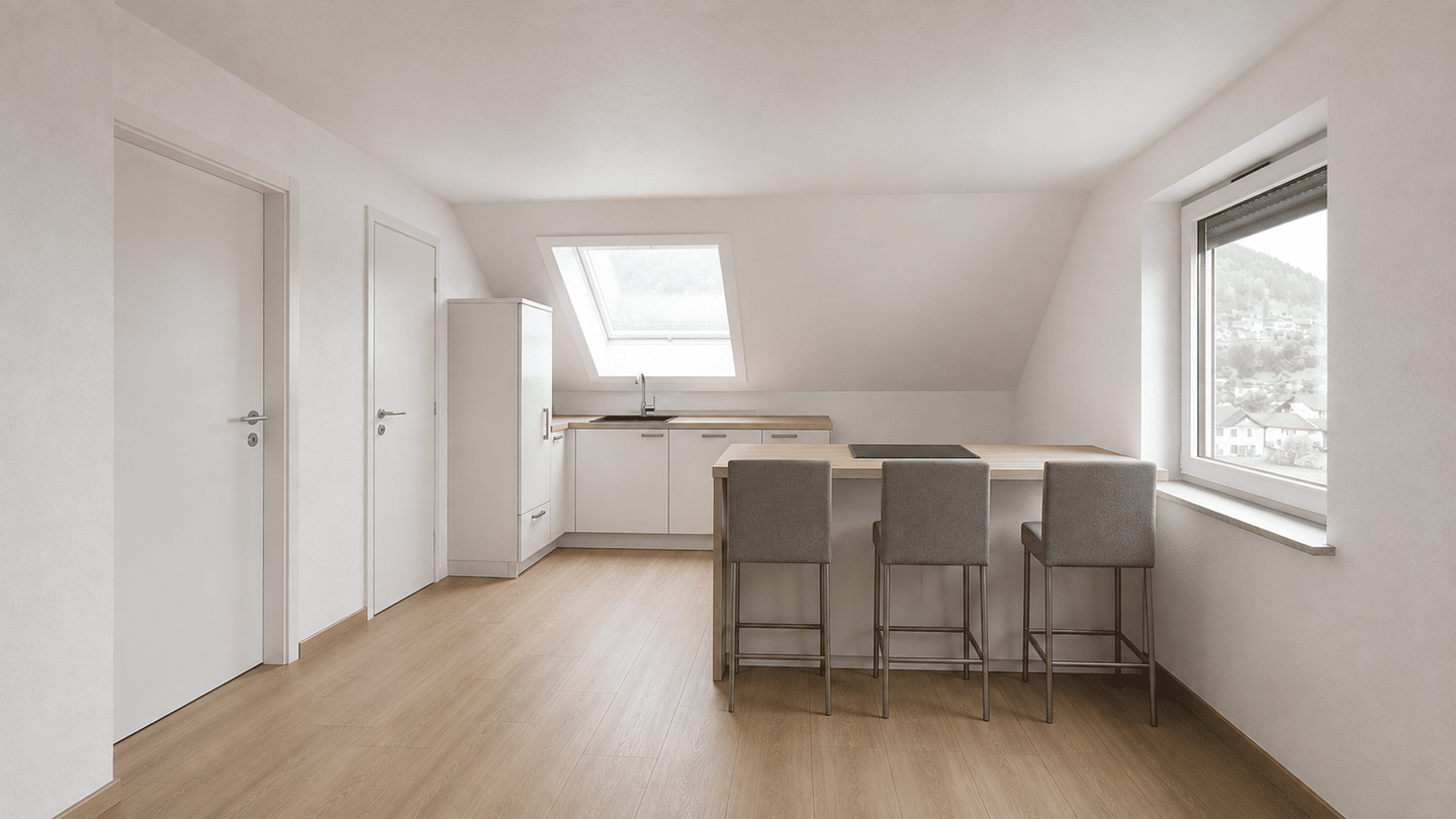 Moderne 2-Zimmer-Wohnung mit hochwertiger Nolte-Einbauküche in Epfendorf, 78736 Epfendorf