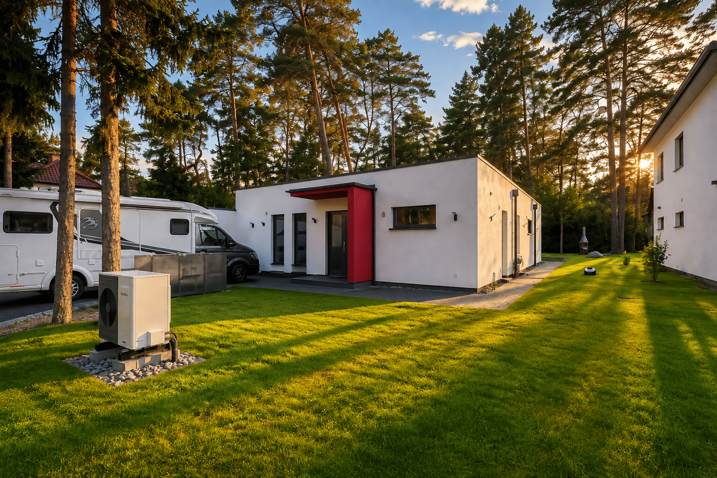 Exklusiver Architektenbungalow im Bauhaus-Stil – 732 m² Traumgrundstück, Smart Home & hochwertige Ausstattung