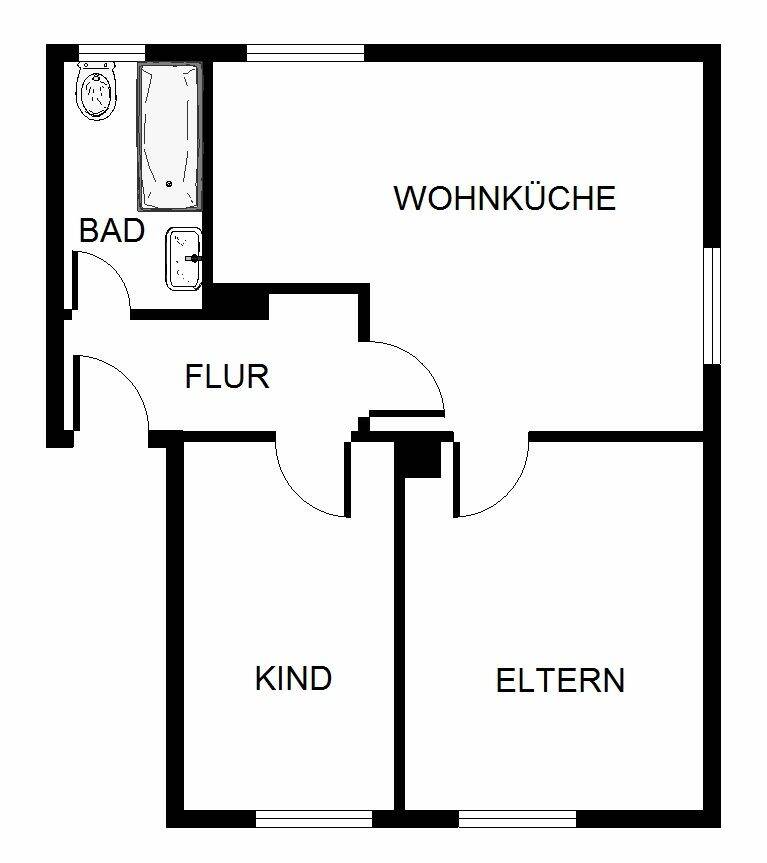 Demnächst frei! 3-Zimmer-Wohnung in Bergkamen City, 59192 Bergkamen