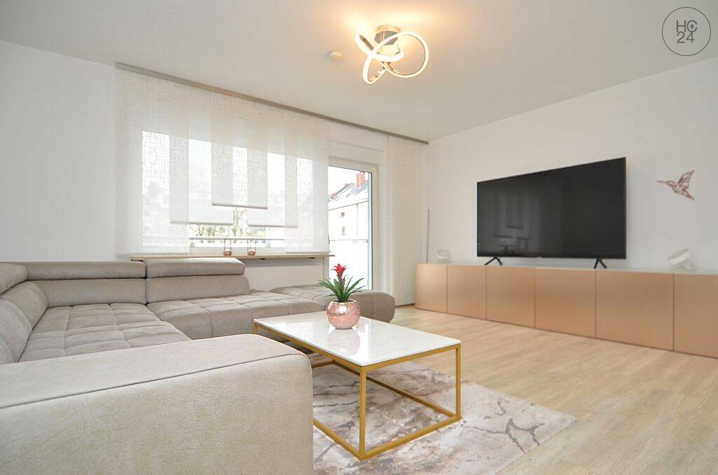 Stilvoll möblierte 3-Zimmer-Wohnung mit Balkon und WLAN nähe Stadtpark Nürnberg, 90409 Nürnberg (Großreuth h. d. Veste Gärten h. d. Veste Maxfeld Schoppershof)