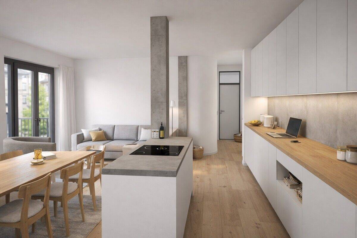 SCHÖNEBERG / KREUZBERG: ERSTBEZUG im LUXUS Neubau: 3-Zi-DACHGESCHOSS, 71 m² + 2 Bäder + 2 TERRASSEN, 10783 Berlin (Tempelhof-Schöneberg Schöneberg)