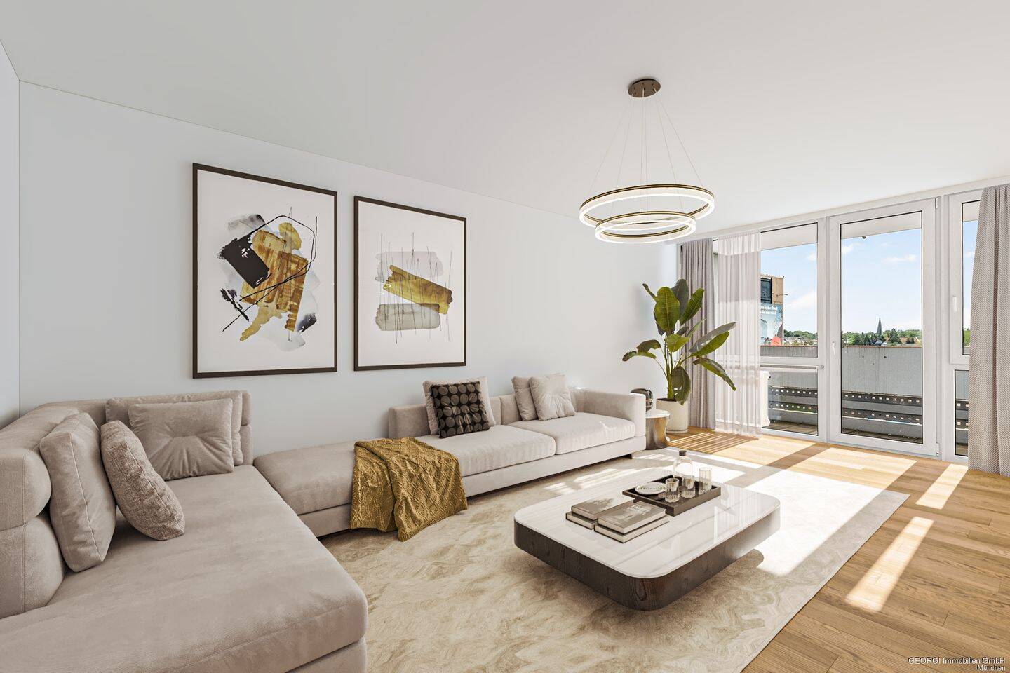 GEORGI: Helle Stadtwohnung mit Balkon in zentraler Lage, 81379 München (Sendling Sendling-Westpark Thalk. Obersendl.-Forsten-Fürstenr.-Solln)