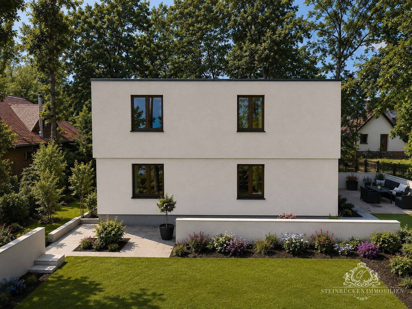 Exklusiver Neubau. Wohnen mit Dachterrasse und individueller Gestaltungsmöglichkeit, 1445 Radebeul