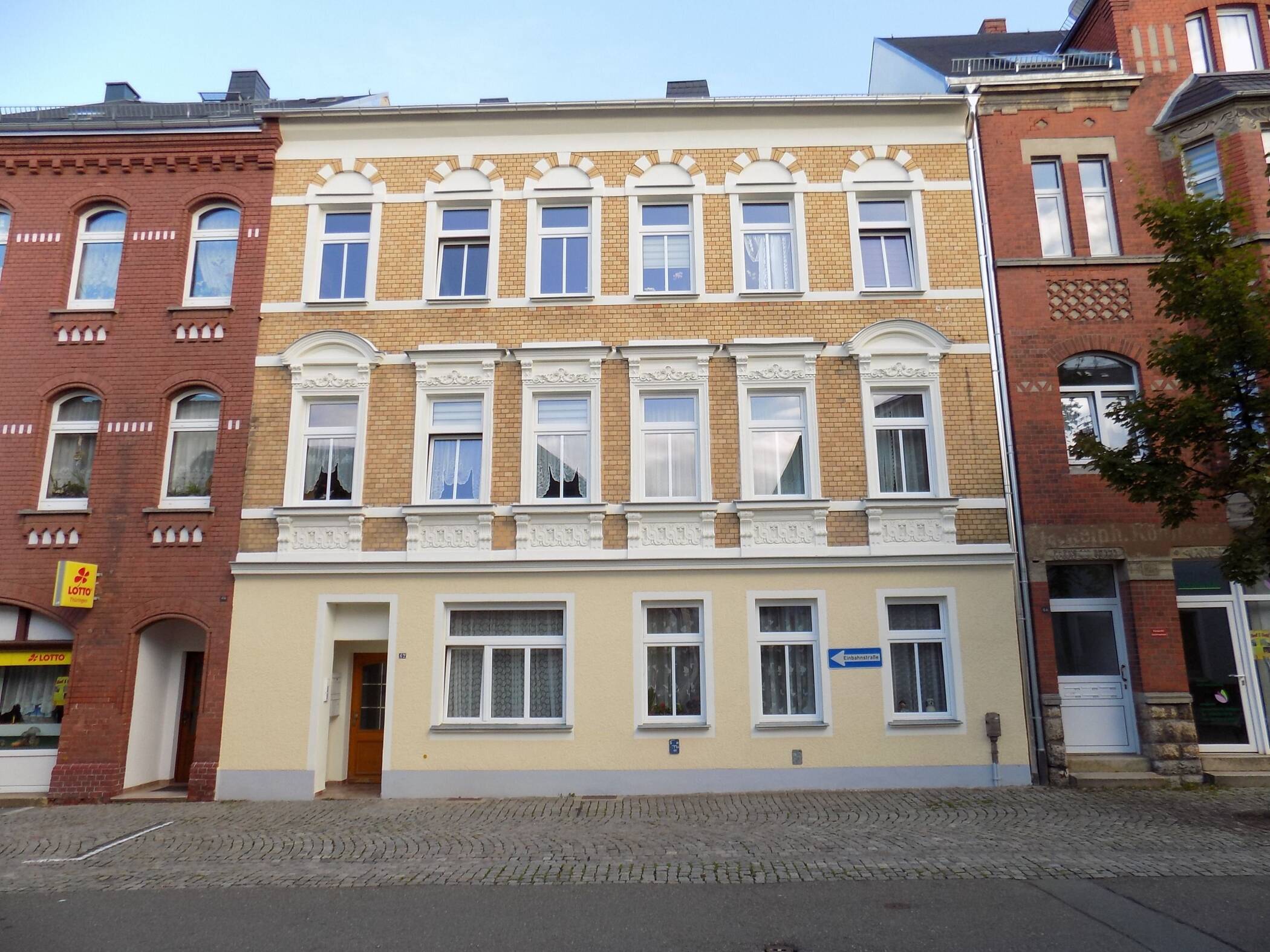 kleine 2-Raum-Wohnung mit Gartenmitbenutzung, 7937 Zeulenroda-Triebes