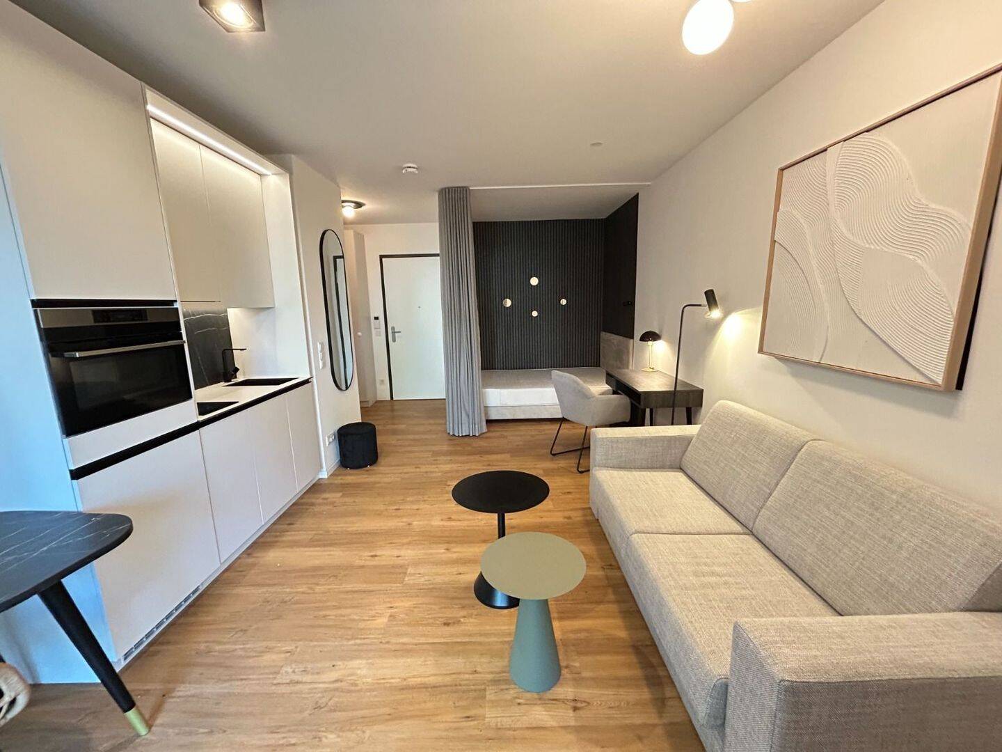 Vollmöbliertes Design-Apartment inkl. Einbauküche & Terrasse | kurzfristig verfügbar, 13507 Berlin (Reinickendorf Kolonie Am Fließ Kolonie Am Waldessaum Tegel)
