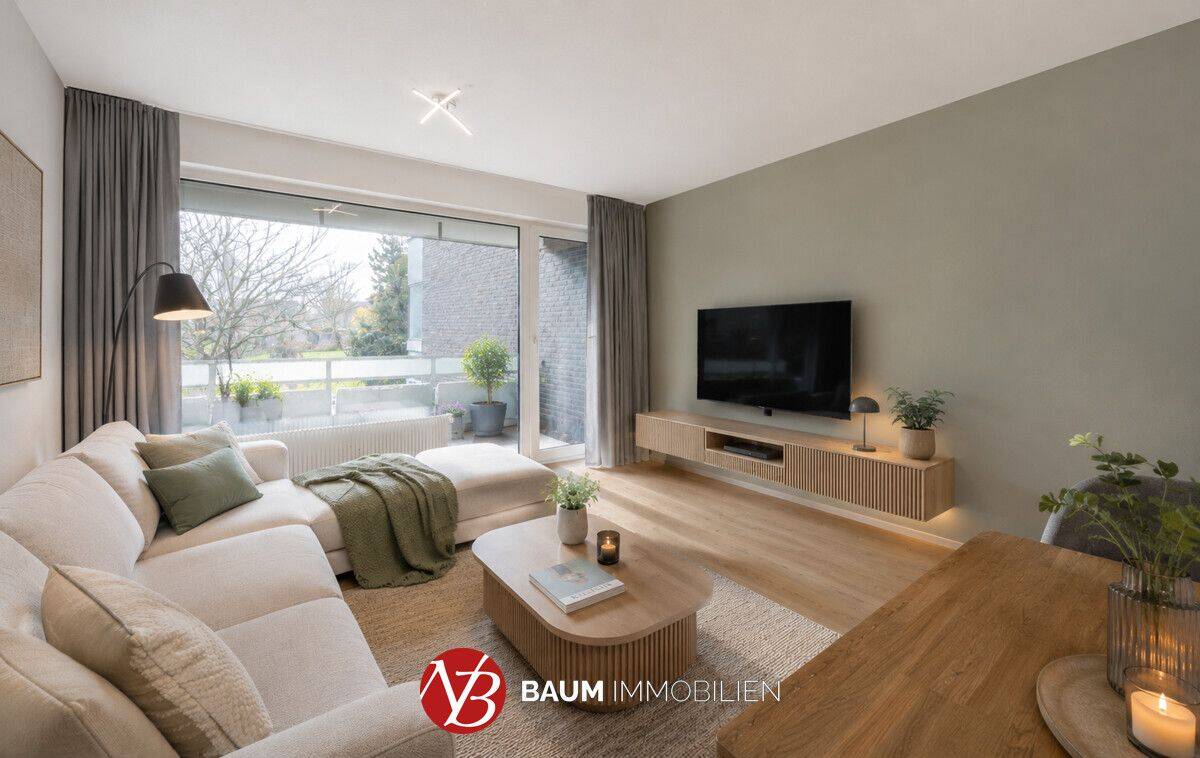 Charmante 2-Zimmer-Wohnung mit Balkon in Meerbusch-Bösinghoven, 40668 Meerbusch