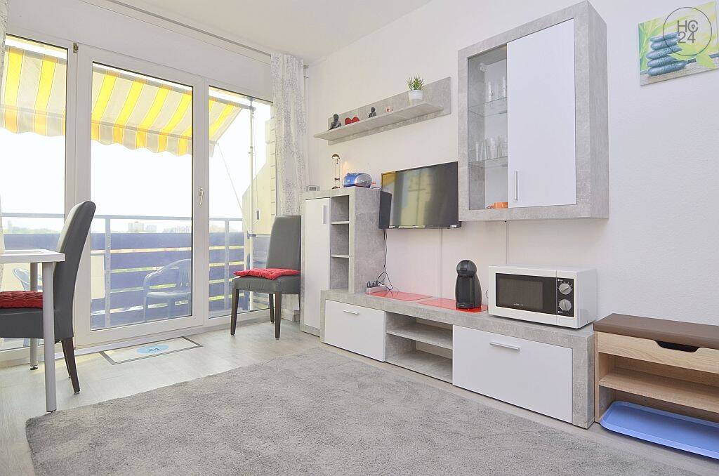 Möbliertes 1-Zimmer Apartment mit Aufzug und Tiefgaragenstellplatz in Mainz – 55122 Mainz – Bild 1 von 1