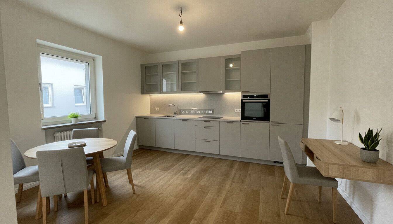 Erstbezug nach Renovierung: Charmantes großzügiges 1-Zimmer-Appartement