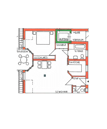 Moderne 2-Zimmer-Stadtwohnung, 79379 Müllheim