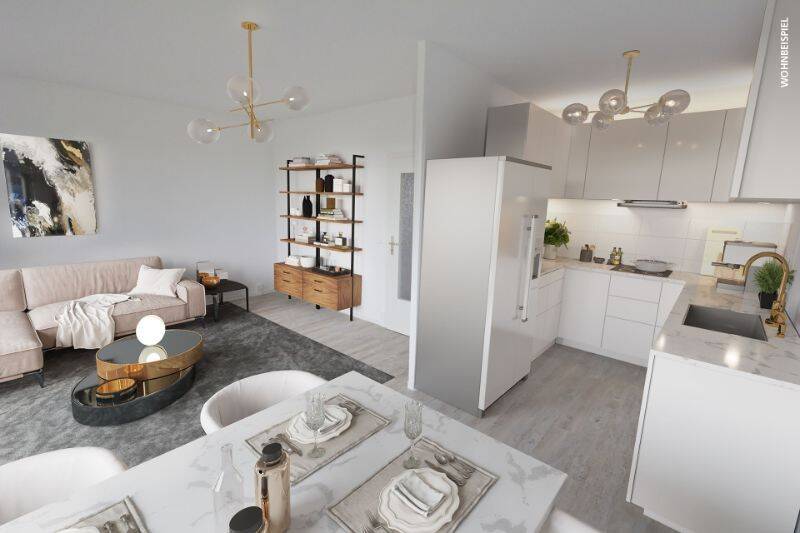 3-Raumwohnung mit Balkon und Aufzug!, 6128 Halle (Saale) (Böllberg-Wörmlitz Gesundbrunnen Innenstadt Silberhöhe Südstadt)