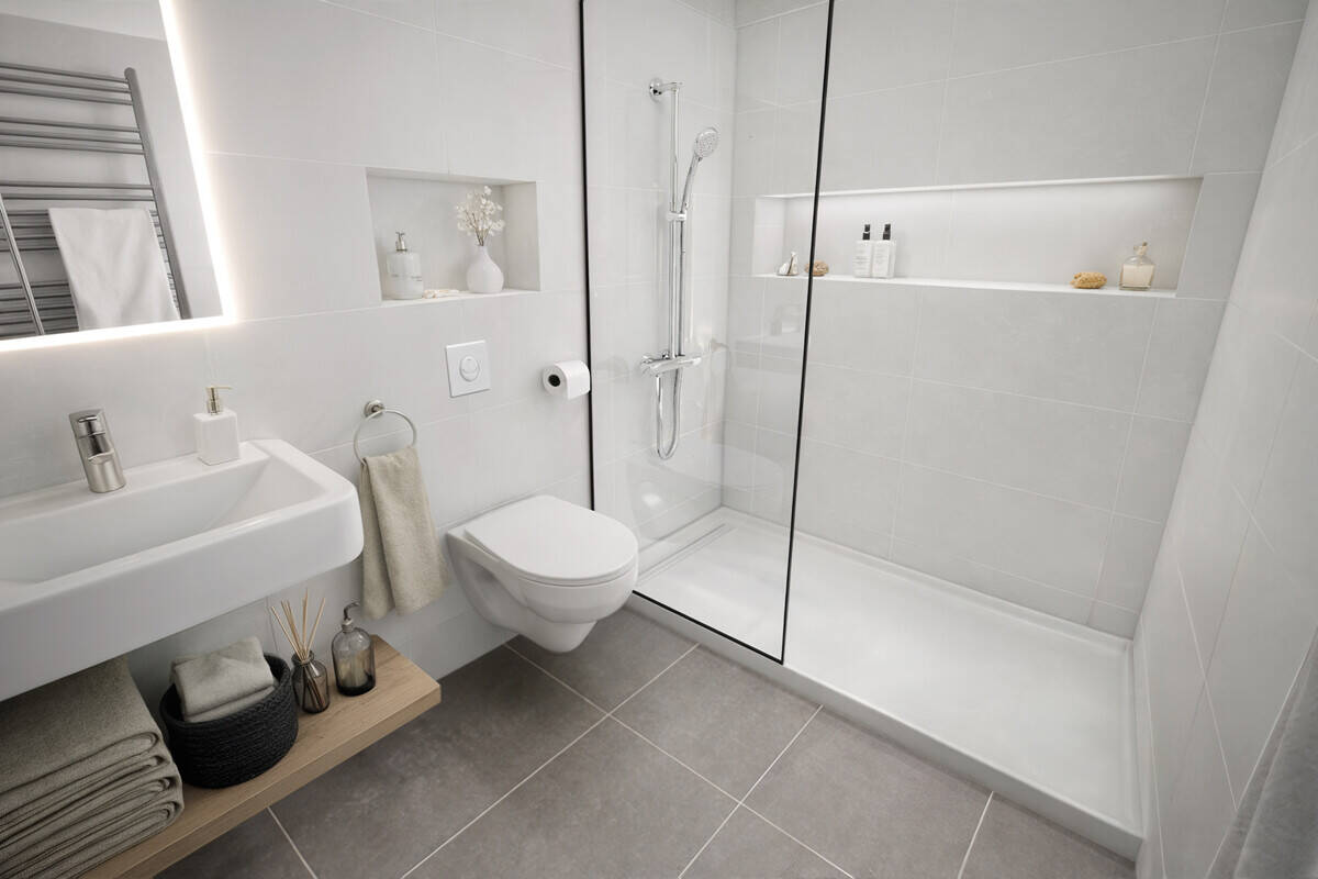 WE 47: Eberswalde: ERSTBEZUG im LUXUS Neubau: 1-Zi mit 22m² MIT BALKON ab 2028 BEZUGSBEREIT, 16225 Eberswalde