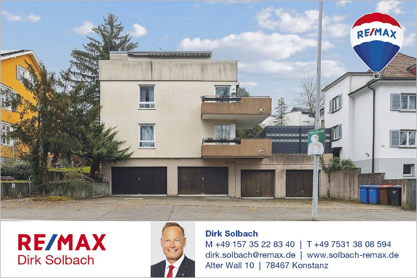 Gut geschnittene 4-Zi.-ETW mit Südbalkon, 78464 Konstanz
