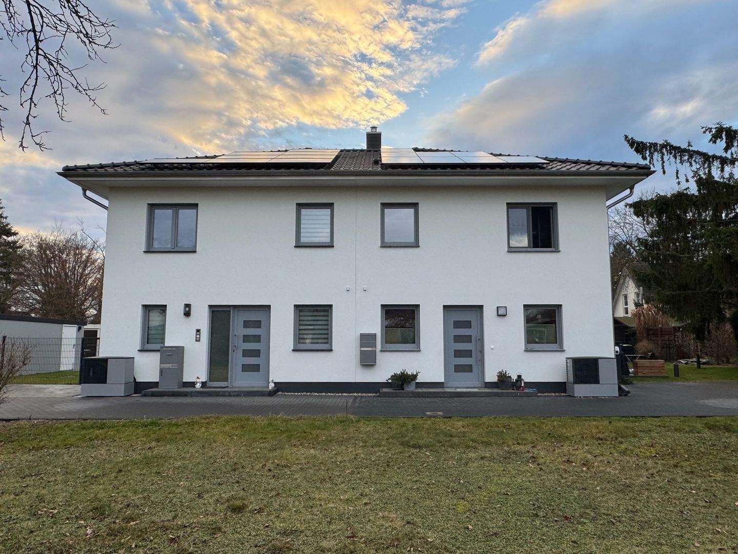 Neubau Doppelhaushälfte in Biesdorf in Massivbauweise., 12683 Berlin (Marzahn-Hellersdorf Biesdorf Kleingartenanlage Biesenhorst 1)