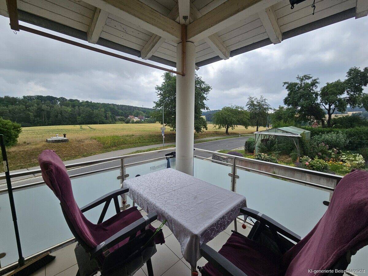 2 Zimmer Whg. mit Balkon – in landschaftlich reizvoller Lage – ca. 15 km von Rgbg., 93186 Pettendorf