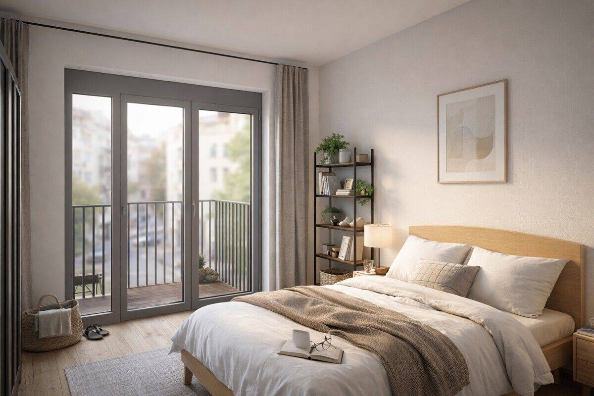 SCHÖNEBERG / KREUZBERG: BESTE LAGE: ERSTBEZUG im LUXUS Neubau: 2-Zimmer-Whg + 2 Bäder und Balkon, 10829 Berlin (Tempelhof-Schöneberg Schöneberg)