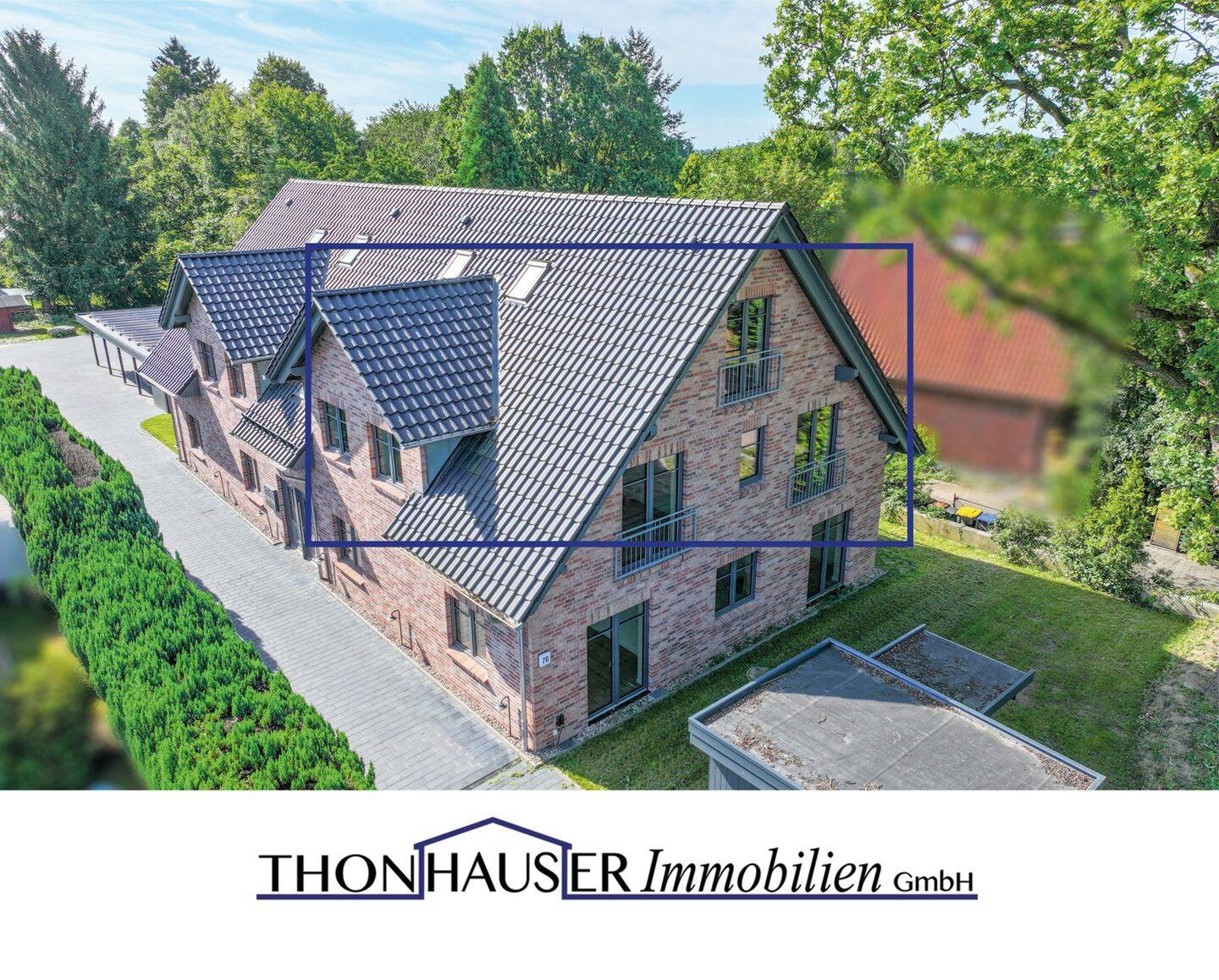 22952 Lütjensee – Neue 4-Zimmer-Maisonette-Wohnung mit Balkon, Garten und Stellplatz – 22952 Lütjensee – Bild 1 von 1