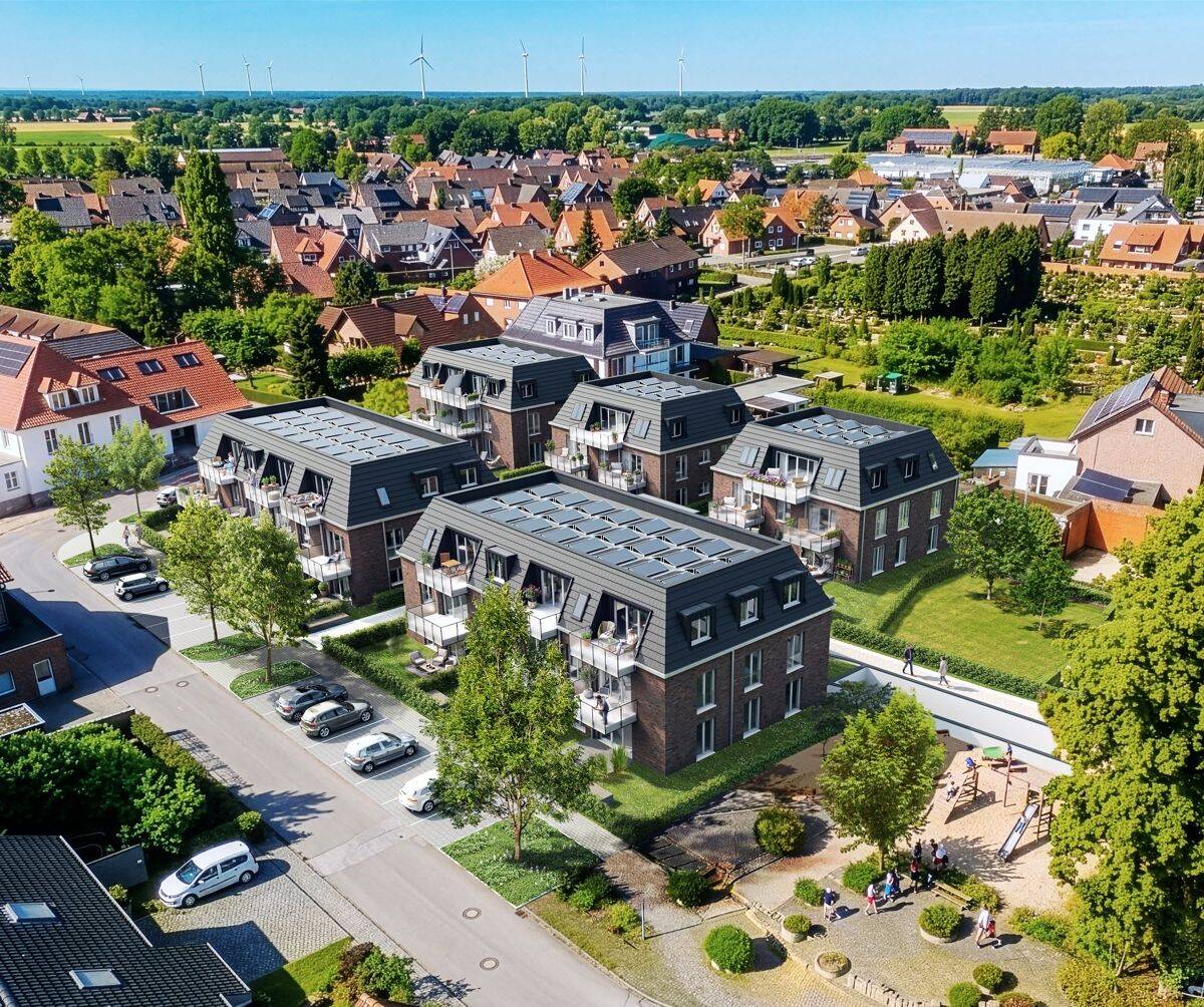 WOHNEN IM SEILERPARK! Obergeschoss-Wohnung mit Sonnenbalkon (KfW 40 + QNG), 49219 Glandorf