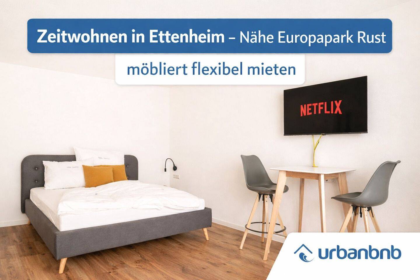 Möbliertes Wohnen auf Zeit in Ettenheim – attraktive 1-Zimmer-Wohnung ab 1 Monat, 77955 Ettenheim