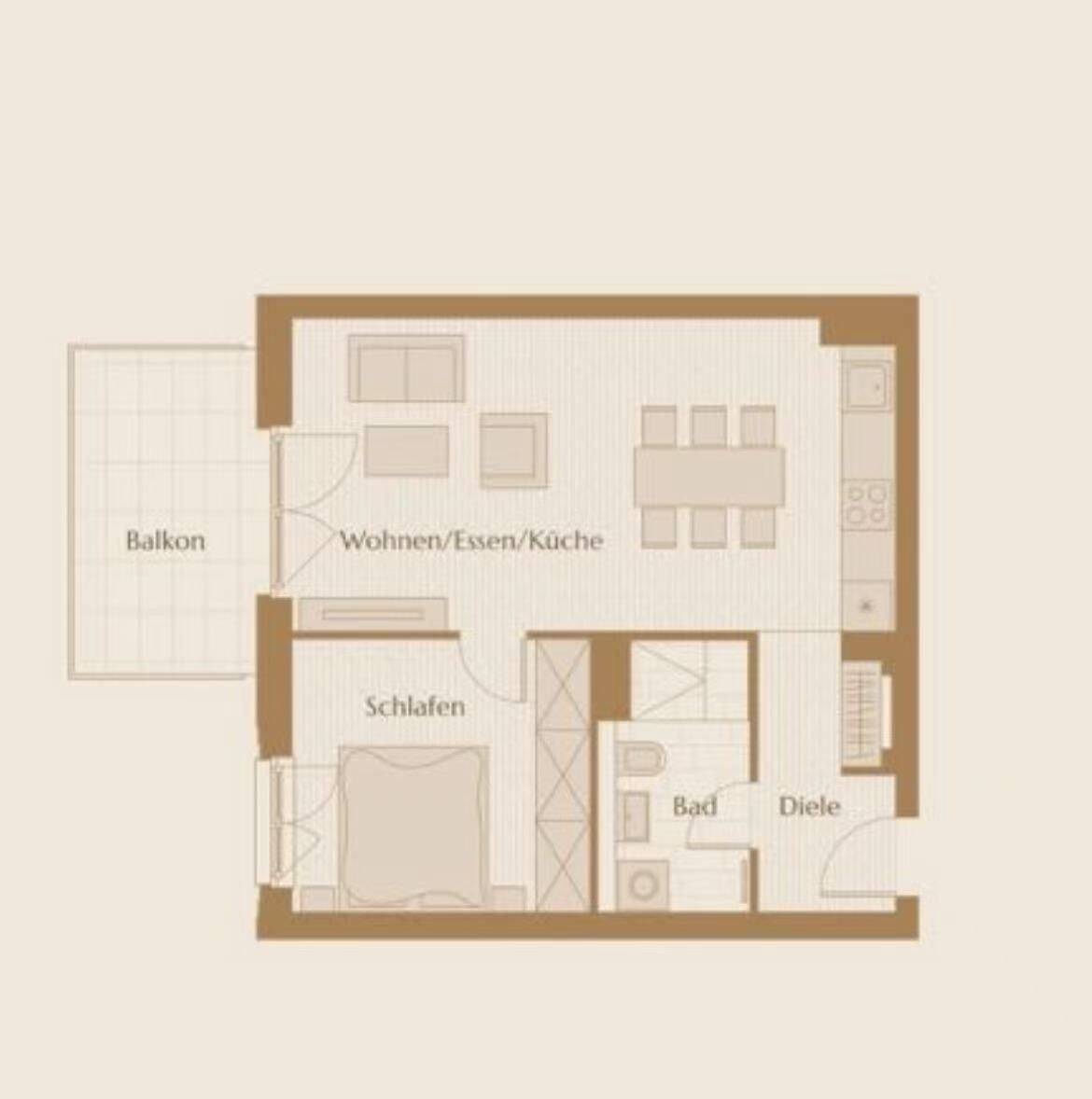 Modernes Wohnen am Ostbahnhof – 2 Zi., Balkon, Neubau 2024, 9599 Freiberg