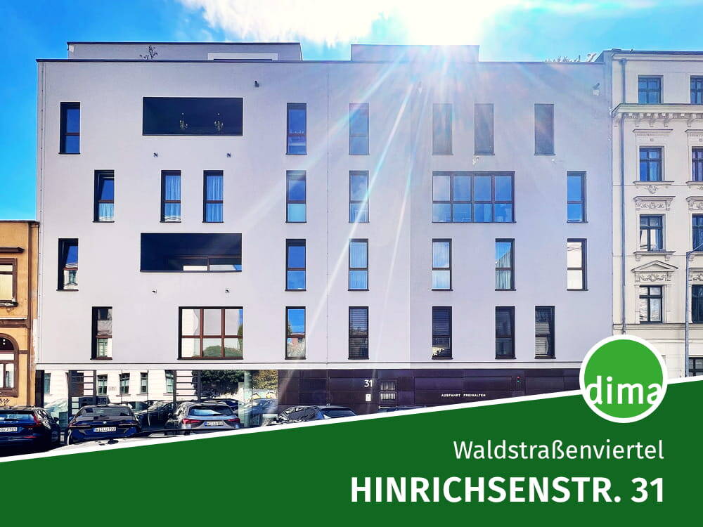 BEZUGSFERTIG! Moderner Wohntraum in Top-Lage mit Süd-Loggia, Einbauküche, Tiefgarage u.v.m., 4105 Leipzig (Zentrum-Nord Zentrum-Nordwest Zentrum-Ost Zentrum-West)