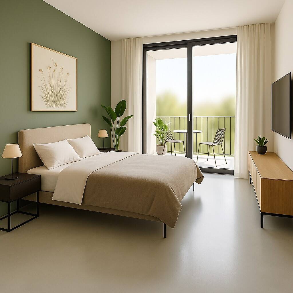 WE 65: Eberswalde: ERSTBEZUG im LUXUS Neubau: 1-Zi mit 21m² MIT BALKON ab 2028 BEZUGSBEREIT, 16225 Eberswalde