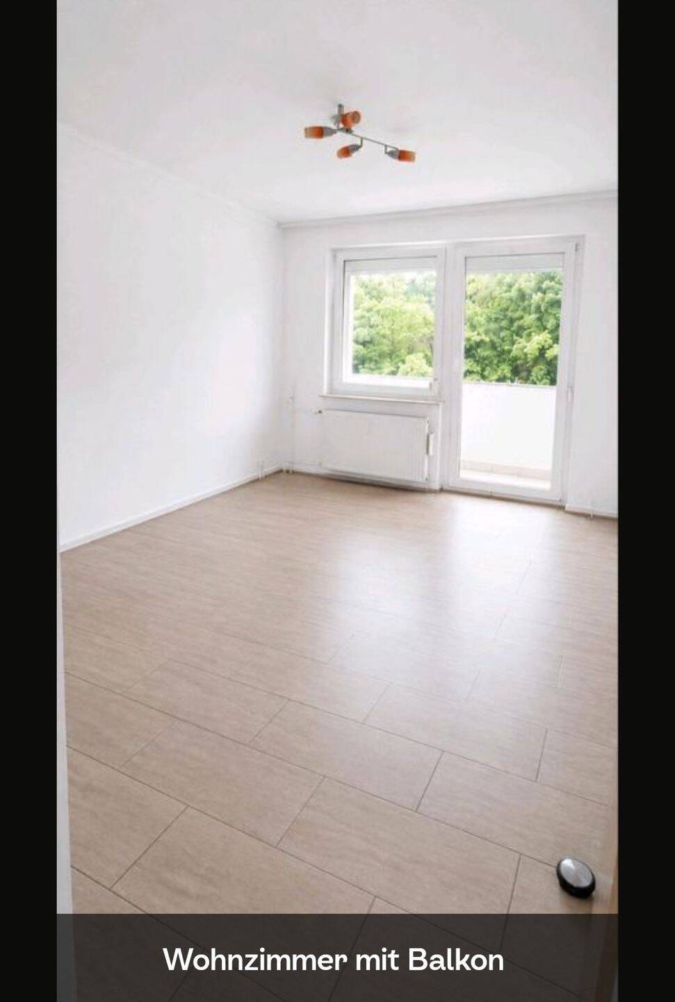 Renovierte Wohnung mit Balkon und Garage zu vermieten 350€