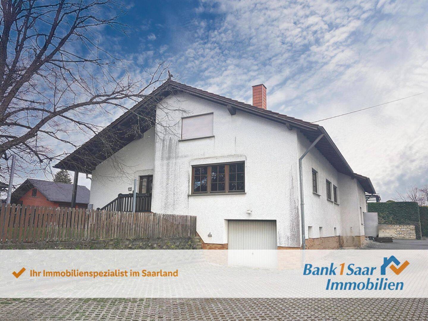Großzügiger Bungalow mit großer zusätzlicher Garagenhalle in ruhiger Lage in Weiskirchen, 66709 Weiskirchen