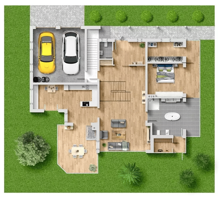 Modernisiertes Wohnhaus mit Wellnessbereich, Einliegerwohnung und traumhaftem Garten, 91801 Markt Berolzheim