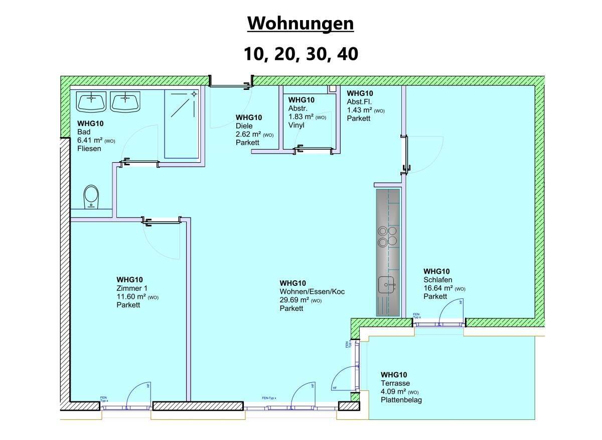 Achtung Lux-Pendler-Modernes Wohnen KFW 40 QNG Energiesparhaus KFW Darlehen ab 0,01 %, 54294 Trier