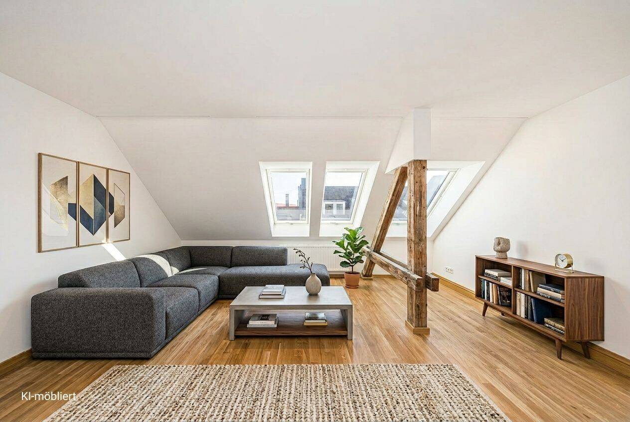 Großzügige Dachgeschosswohnung in Stötteritz, 4299 Leipzig (Probstheida Stötteritz)