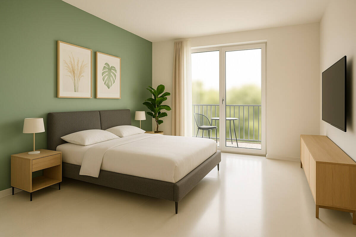Eberswalde: ERSTBEZUG im LUXUS Neubau: 1-Zi-Whg im 4.OG 20m² ab 2027 BEZUGSBEREIT, 16225 Eberswalde