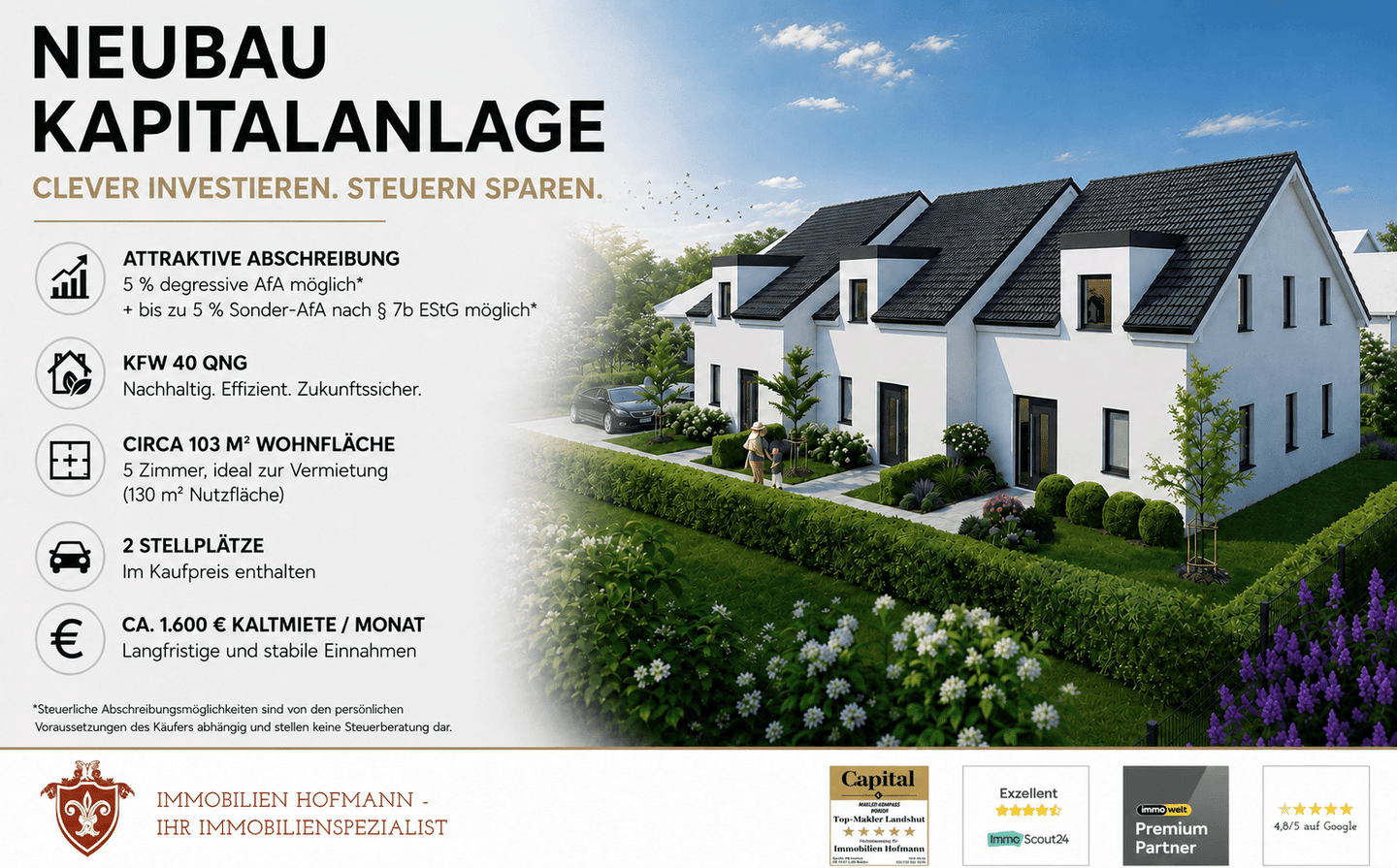 Investieren & entspannt vermieten- wir übernehmen Ihre Erstvermietung kostenfrei !!!, 85107 Baar-Ebenhausen