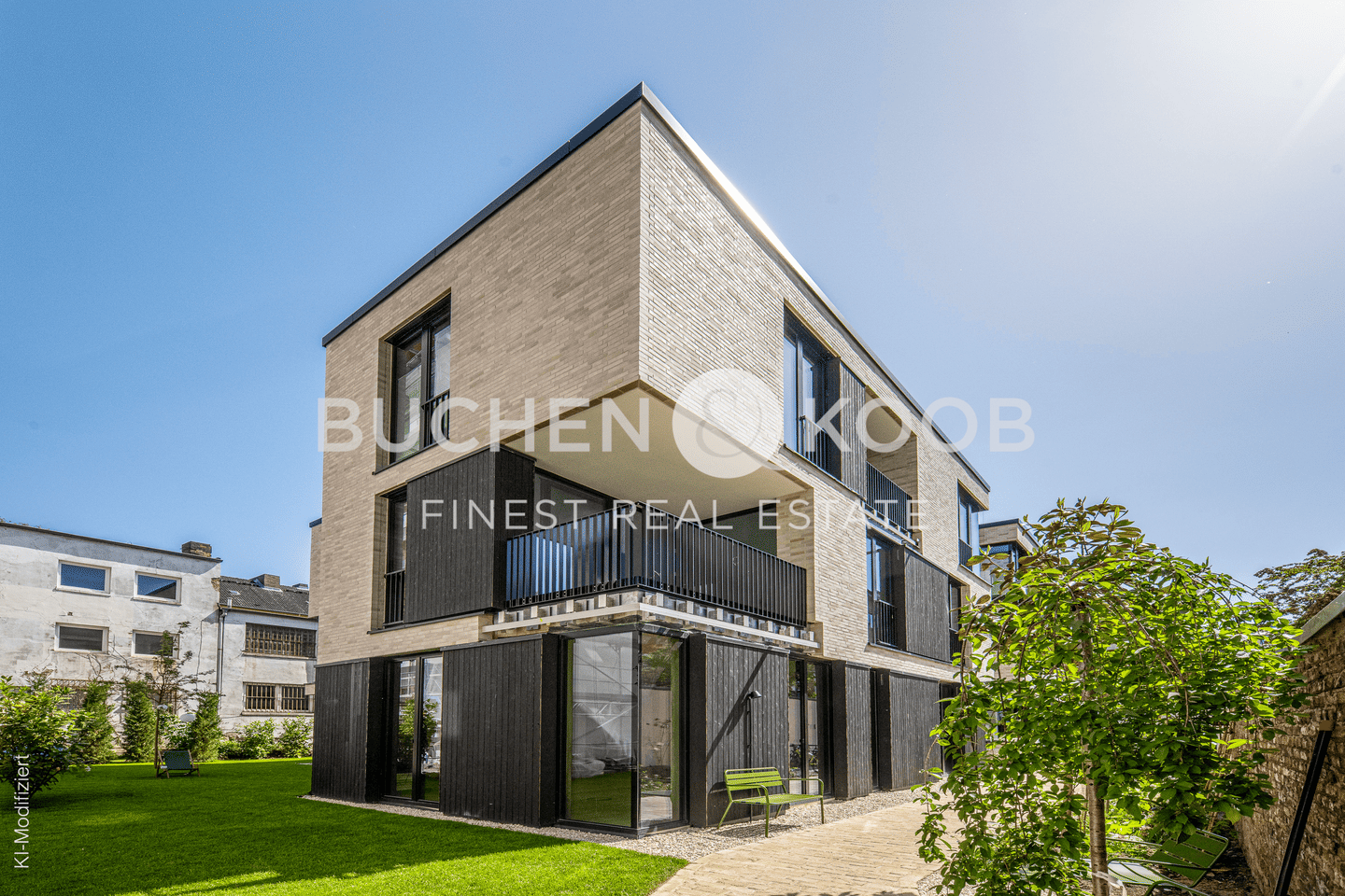 Urban wohnen, entspannt leben: 2-Zimmer-Neubauwohnung in Hoflage in HH-Sternschanze, 20357 Hamburg (Altona)