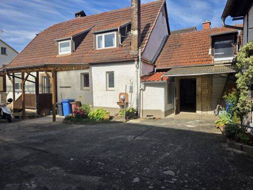 Einfamilienhaus „3-Seiten-Hof“ in 97762 Hammelburg-Gauaschach, 11 km bis Hammelburg (ID 10707), 97762 Hammelburg