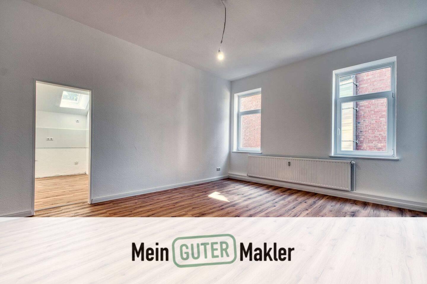 Erstbezug nach Sanierung: Helle 2-Zimmer-Wohnung mit hohen Decken in Bremen-Vegesack, 28757 Bremen (Aumund-Hammersbeck Fähr-Lobbendorf Schönebeck Sankt Magnus Vegesack)