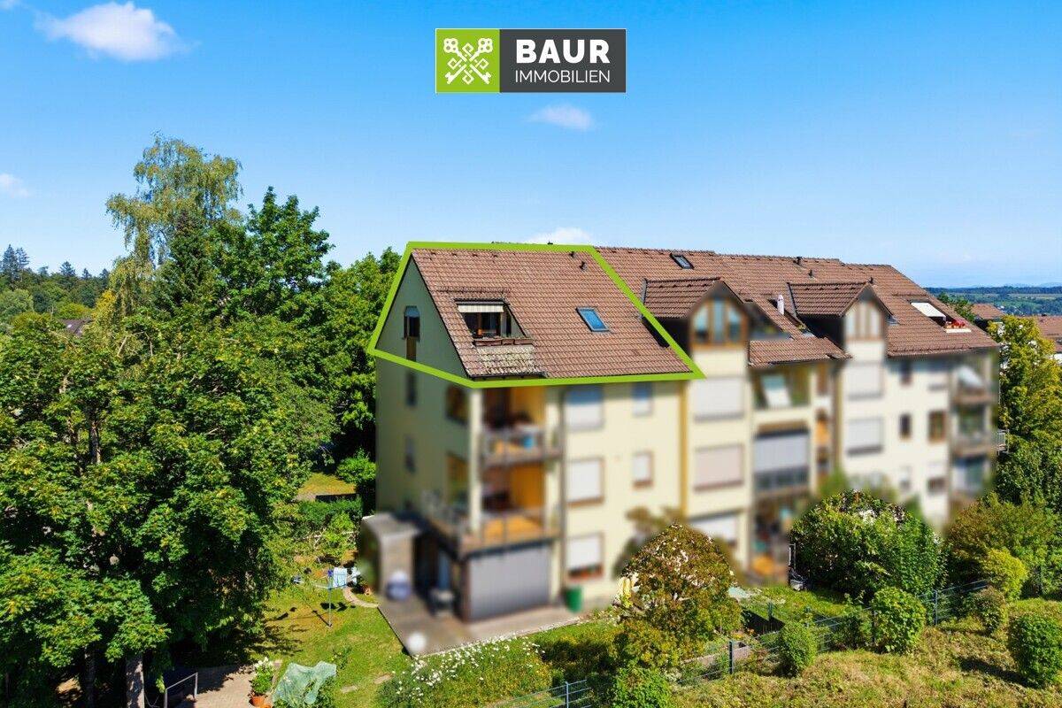 Ravensburg-Weststadt: 2-Zimmer-Dachgeschosswohnung mit Nießbrauch, 88213 Ravensburg