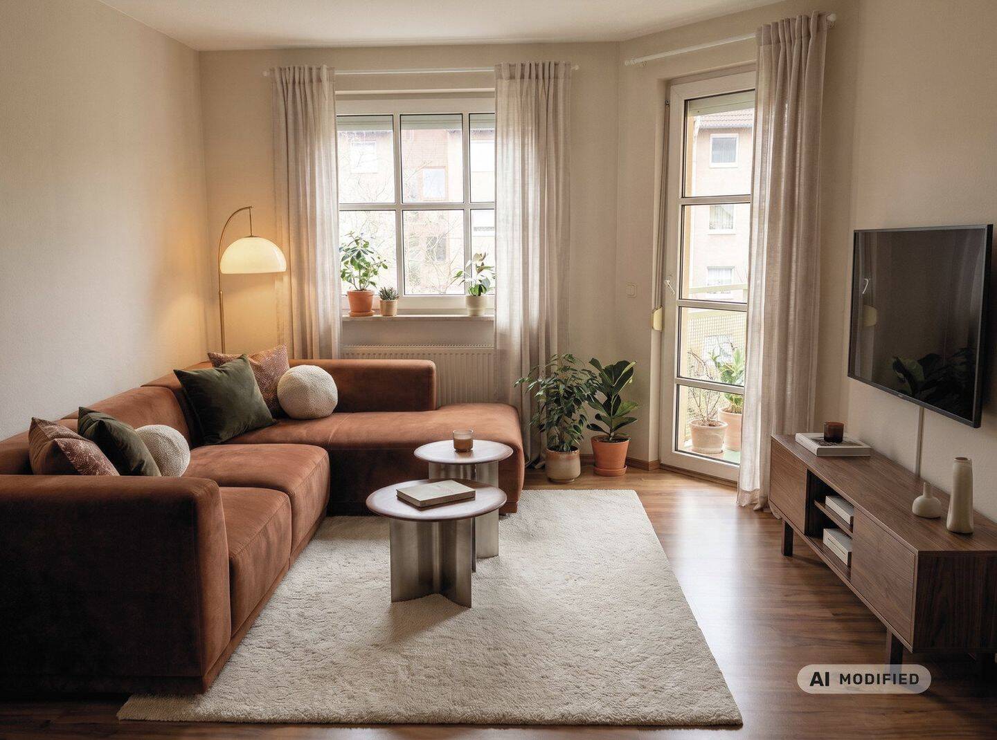 Lichtdurchflutete 2-Zimmer-Wohnung mit Südbalkon – teilmöbliert, 3. OG mit Aufzug in Gostenhof, 90429 Nürnberg