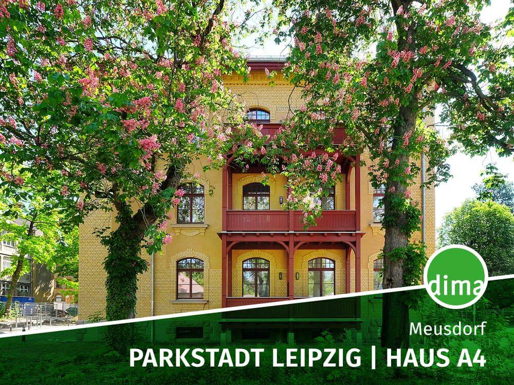ERSTBEZUG Parkstadt Leipzig | Veranda, 2 Bäder, HWR, Parkett, Fußbodenheizung, Stellplatz u.v.m., 4289 Leipzig (Meusdorf Probstheida)