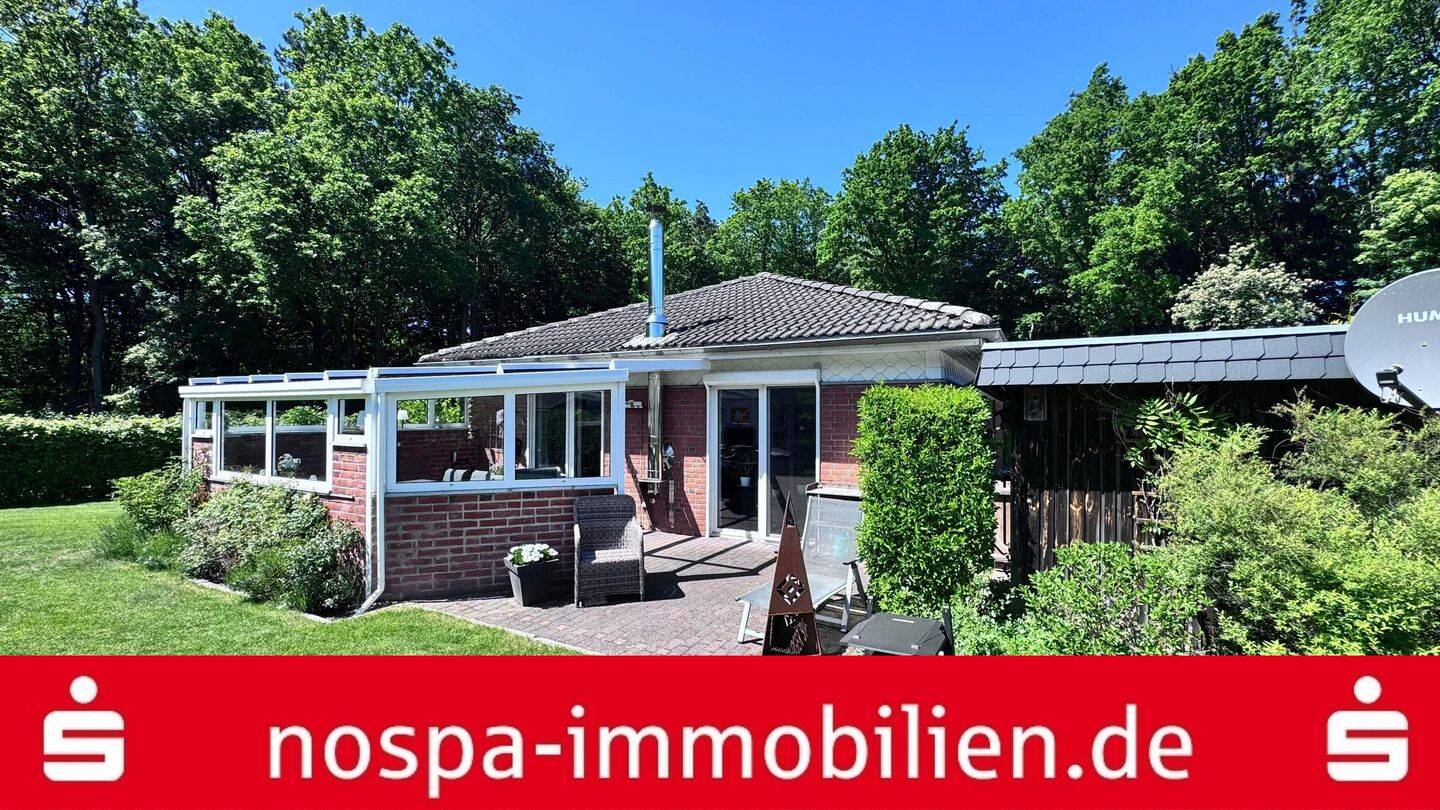 Ebenerdig wohnen im Grünen – Bungalow in ruhiger Lage von Flensburg-Weiche, 24941 Flensburg (Friesischer Berg Sandberg Südstadt Weiche Westliche Höhe)