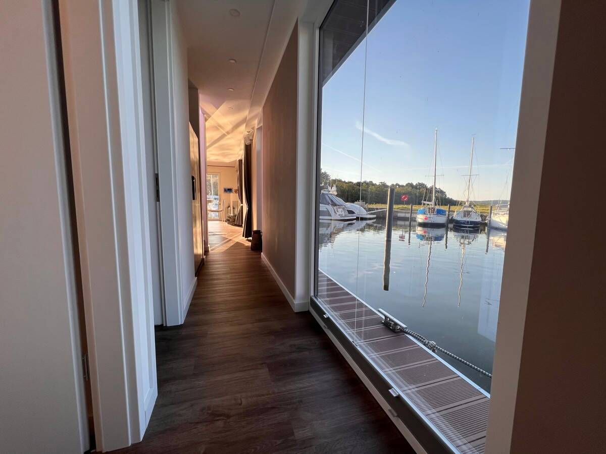 LUXUS Hausboot – 3 Etagen – 100m² Wohnen + 120 m² SONNENTERRASSE – Kamin, Kino, komplett individuell, 14476 Potsdam