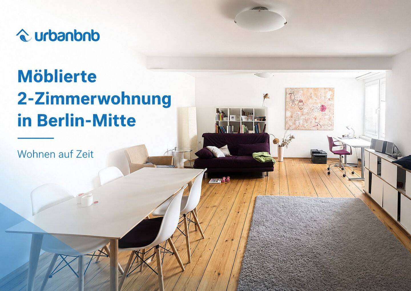 2-Zimmerwohnung Berlin-Mitte – Wohnen auf Zeit – flexibel und möbliert, 10115 Berlin (Mitte Wedding)
