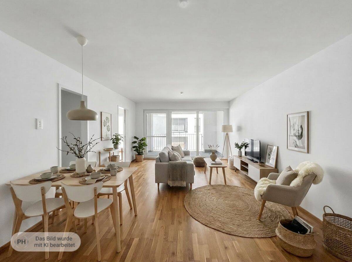 Ein Zuhause zum Bleiben: Hochwertige 3-Zimmer-Wohnung mit Loggia und Tiefgarage in Tarforst, 54296 Trier