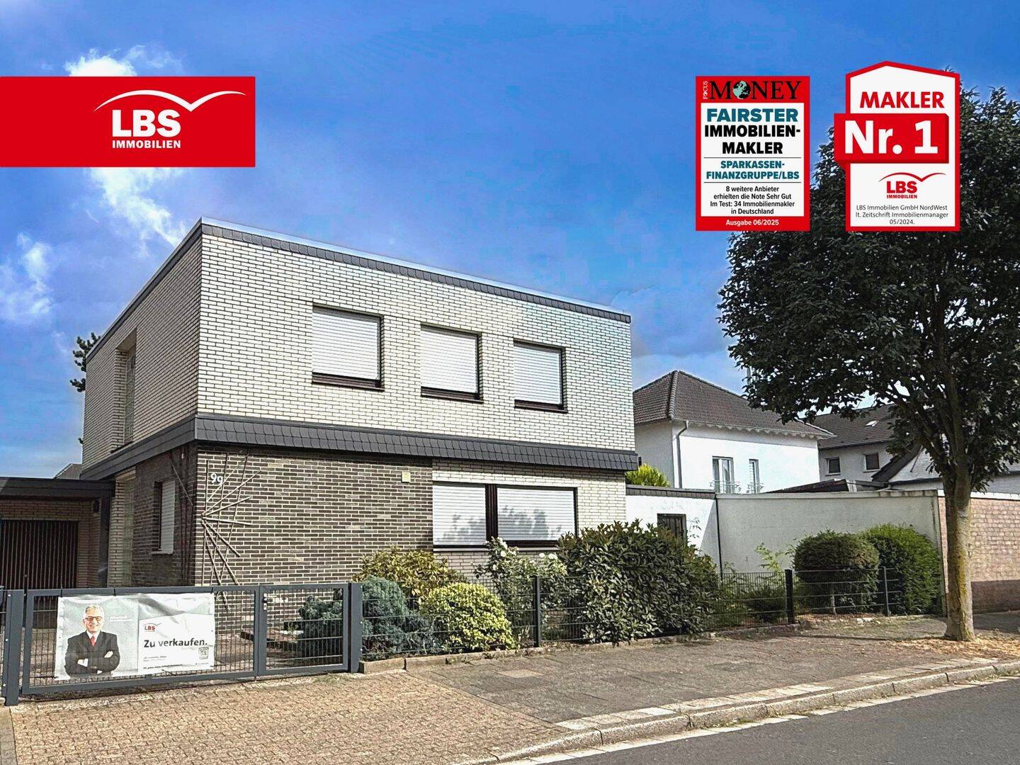 Großes und freistehendes Einfamilienhaus in bevorzugter Wohnlage mit Garage, 47198 Duisburg (Alt-Homberg Hochheide)