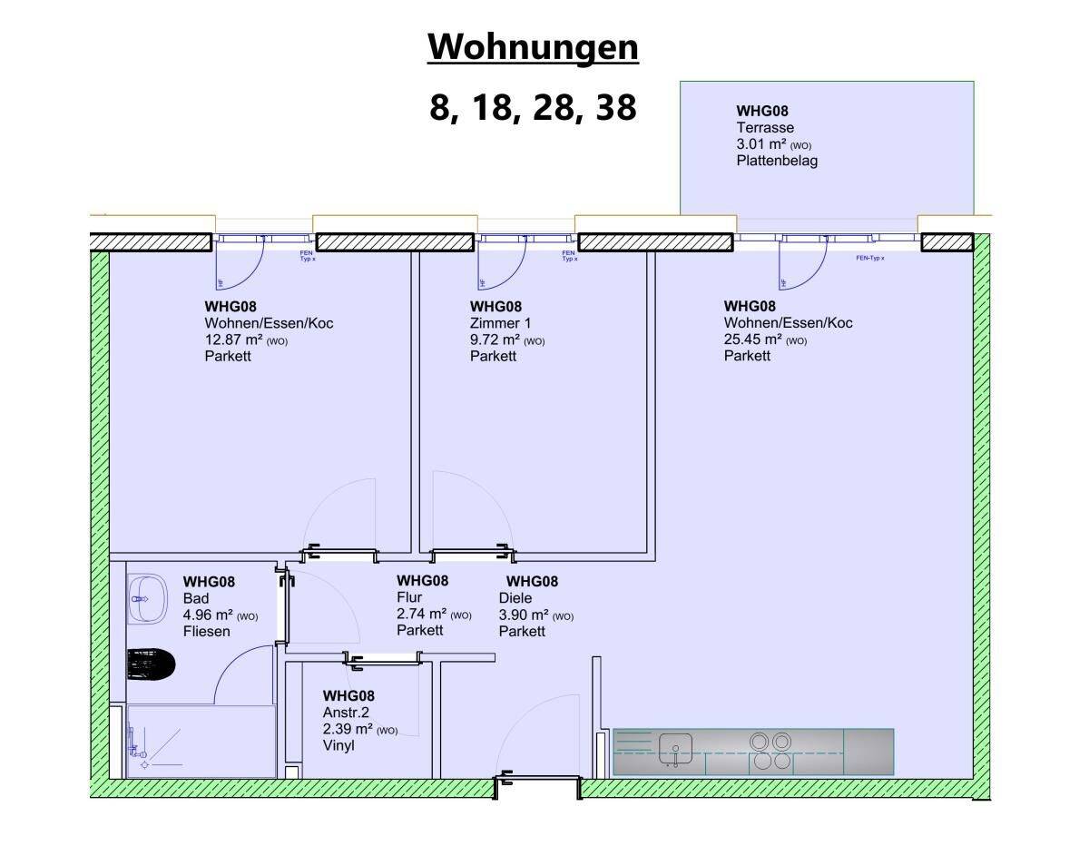 Achtung Lux-Pendler – Modernes Wohnen im KFW 40 QNG Energiesparhaus KFW Darlehen ab 0,01 %, 54294 Trier