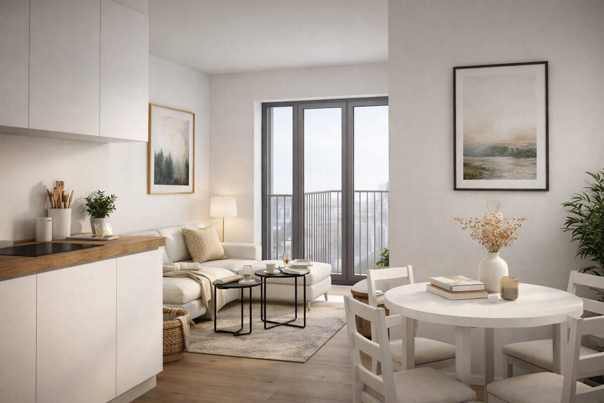 KfW 55 Effizienzhaus: SCHÖNEBERG: ERSTBEZUG im LUXUS Neubau: 3-4-Zimmer-Whg + 2 Bäder + 2 Balkone, 10961 Berlin (Friedrichshain-Kreuzberg Kreuzberg)